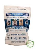 On The Go Towels Shower Refresh Large Body Wipes (10)
