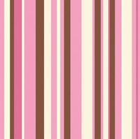 Blush Stripes 3-Ply Beverage Napkins 16 per Pack