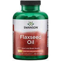 Swanson Flaxseed Oil (Omegatru) 1000 Milligrams 200 Sgels