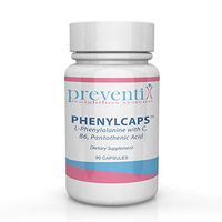 PhenylCaps with L-Phenylalanine with Vitamin C, Vitamin B6 and Vitamin B5 (Pantothenic Acid)