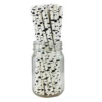 BarConic® Paper Straws - Birch - 100 Pack
