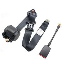 LRWSB Automotive Seat Belt Automatic Contraction Three-Point Seat Belt Seat Belt 3C Certification Passed Forklift Safety Belt