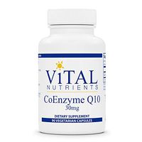 Vital Nutrients - CoEnzyme Q10 30 mg - CoQ10 - Potent Antioxidant and Free Radical Scavenger - 90 Vegetarian Capsules per Bottle