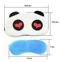Cooling Heating Relaxing Panda Sleeping Eye Sleep Masks Deep Sleep Silk Gel Shade Eye Patch Eye Mask