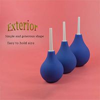 elegantstunning 89ML Anal Shower Buld Enema Sex Toy Ass Cleaner Washing Anus Cleaning Portable Vaginal Anal Douche Washing Device Enema Anal Cleaning