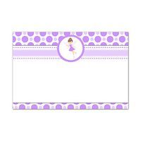 30 Blank Cards Invitations Thank You Cards Purple Fairy Pixie Girl Birthday Party Baby Shower + 30 White Envelopes