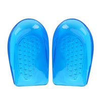 O/X Leg Correction Insoles Foot Orthotic Arch Support Shoes Insert Pads Heel Cup Silicone Gel (S 34-40)