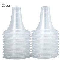 LIEJIE 100pcs Disposable Ear Thermometer Covers,Earmuffs Ear Thermometer Earcap Replacement Lens Filters Probe Covers Digital Non-contact Thermometers Cover Caps (C)