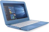 HP Stream 11.6 inch Flagship Laptop, Intel Celeron Core up to 2.48GHz, 4GB RAM, 32GB Solid State Drive, WiFi, Bluetooth, Webcam, USB 3.0, Windows 10 Home, Blue (Renewed)