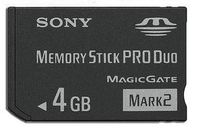 NEW 4gb 4g Ms Memory Stick Pro Duo Card for Sony PSP Camera One Year Warranty