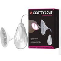 SEXY-ICON 3 in 1 Female Breast Pump Nipples Clitoral Licking Sucker Stimulator Vibrator Vagina Suck Cup in Adult Games Fun Erotic Oral Sex Toys for Women