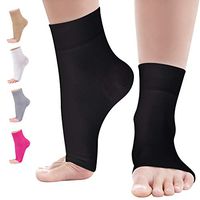 Kemford Ankle Compression Sleeve - 1-Pair Plantar Fasciitis Sock – Foot Brace for Arch Support - Heel Pain Relief for Women & Men