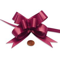 Burgundy Butterfly Bow 4" | Quantity: 100