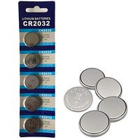 CR2032 3V Lithium Battery 5-Pack Super Cell Technology. Long Lasting 3 Volt Batteries. Replaces: BR2032, DL2032, SB-T15, 2032, EA2032C, ECR2032