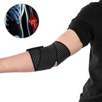 Zerone Ankle Brace Adjustable Sports Bandage with Hook & Loop Fastener Straps, Elastic Breathable Wrap Ankle Support Brace Compression Knee Elbow Wrist Ankle Hand Support Wrap