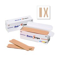 Nasara QuickStrips Precut Kinesiology Tape Strips - 8" X Pattern - 50: Beige