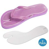 NatraCure Gel Sandal Sole Insert 2 Pack (8122-U RET 2PK) - Self-Adhesive, Anti-Slip Gel Cushion for Your Feet