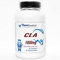 CLA Conjugated Linoleic Acid 1000mg // 90 Capsules // Pure // by PureControl Supplements