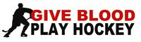 HZ Graphics Give Blood Play Hockey Sports Vinyl Decal Wall Laptop Car Bumper Sticker 5"
