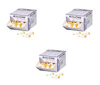 AccuChek SAFE-T PRO UNO 200 Lancets (Single Use Disposal Most Hygenic Lancets) (3 Pack - 200 Lancets)
