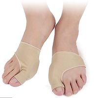 Gallity 2Pair Bunion Corrector,Toe Sleeves Separators, Silicone Thumb Valgus Toe Cushion Hallux Relief Corrector Pad Protector Sleeve, Fast Bunion Relief - Wear with Shoes - Women & Men