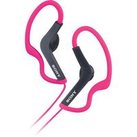 Sony Lightweight Water-Resistant Sweat-Proof Active Sport Headphones (Pink)