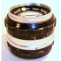 Nippon Nikon 50mm f/1.4 f1.4 Nikkor-S Manual Focus Lens