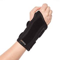 BraceUP® Wrist Support Brace with Splints for Carpal Tunnel Arthritis - Right Wrist (S/M)