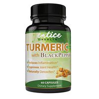 Turmeric Curcumin with Black Pepper High Potency, Premium Pain Relief & Joint Support with 95% Standardized Curcuminoids. Non-GMO, Gluten Free