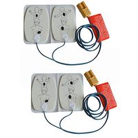 Training Electrode Pads Children Training Replacement Pads for Heartstream/Heartstart HR/FR2 AED Trainer,10 Pairs
