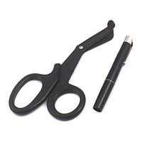 LAJA IMPORTS Ideal Gift for Nursing Set W/Heavy Duty Pen Light & Trauma/EMT/ Nursing Scissors/Shears