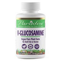 Paradise Herbs Vegetarian Capsules, V-Glucosamine, 60 Count