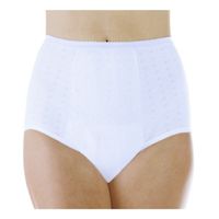 Wearever (3-Pack) Women's Maximum Absorbency Reusable Bladder Control Panties White 2XL (Fits Hip: 45-48")