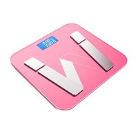 Bluetooth Fat Scale Electronic Scales, Measuring Scales Adult Household Intelligent Human Scale, Accurate Body Fat Scales, Backlit Display CQOZ (Color : A)