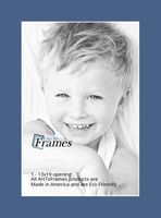 13x19 Yorktown Blue / Royal Custom Mat for Picture Frame with 9x15 opening size (Mat Only, Frame NOT Included)
