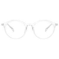 Blue Light Blocking Glasses Women, Lightweight TR90 Eyewear Frames Anti-Glare Clear Lenses Computer Glasses (Clear - M)