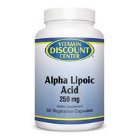 Vitamin Discount Center Alpha Lipoic Acid 250mg, 60 Veg Capsules