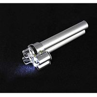 CQOZ 100 Times Magnifying Glass/Portable Magnifying Glass/High Magnification Magnifying Glass/with Lamp Expansion Mirror Magnifier