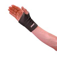 Fabrifoam CarpalGard Wrist Support, Recommended for Carpal Tunnel Syndrome, Wrist Pain, Wrist Strain and Arthritis, Adult Large, Right, Black