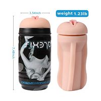 Male Masturbators Cup Adult Sex Toys 4D Realistic Vagina Waterproof Silent Aircraft Cup