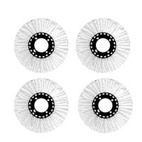 JAY D.L 4 Pack Microfiber Mop Head for Clean Pad Spin Mop Refill for Easy Wring Mop