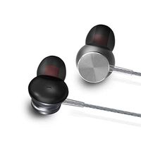 Earbuds Ear Buds in Ear Headphones Wired Earphones with Microphone Mic Stereo and Volume Control Waterproof Metal Wired Earphone for iPhone Samsung Mp3 Players Tablet Laptop 3.5mm