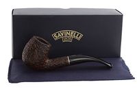 Savinelli Tre 601 Tobacco Pipe - Rustic
