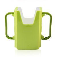 Meolin Baby Toddler Self-Help Bevarage Box Holder Cup Adjustable Handles Supply,green,741cm