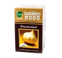 100 Tablets x 200 mg Garlic Extract Enhance Immunity Thai Herbs Khaolaor Brand