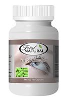 Vision Complex 1347mg 180 Count Bottle of Capsules [1 Bottle] by Total Natural, Safe and Natural Antioxidant Vision Health Supplement for Men and Women, GMP Premium Ingredients