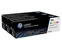 HP CF371AM Color Toner Cartridge 3Pack - made by HP [1300 Pages]