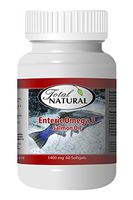 Enteric Omega 3 1400mg 60s [12 Bottles] by Total Natural, Heart and Joint Health, Rich in Omega-3, Support A Healthy Cardiovascular System, Made in Canada