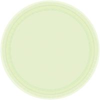 amscan Leaf Green Round Paper Plates | 7"| Pack of 20 | Party Supply
