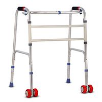 Medical Walker -Rollator Fold Up with Wheels and Seat Professional for Elderly, Seniors, Handicap, Disabled,Max 180kg